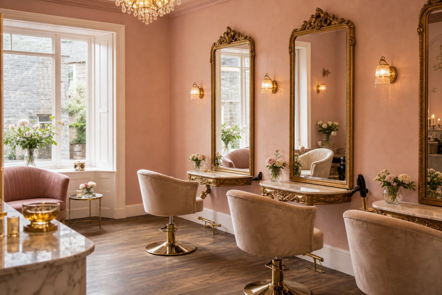 Salon interior