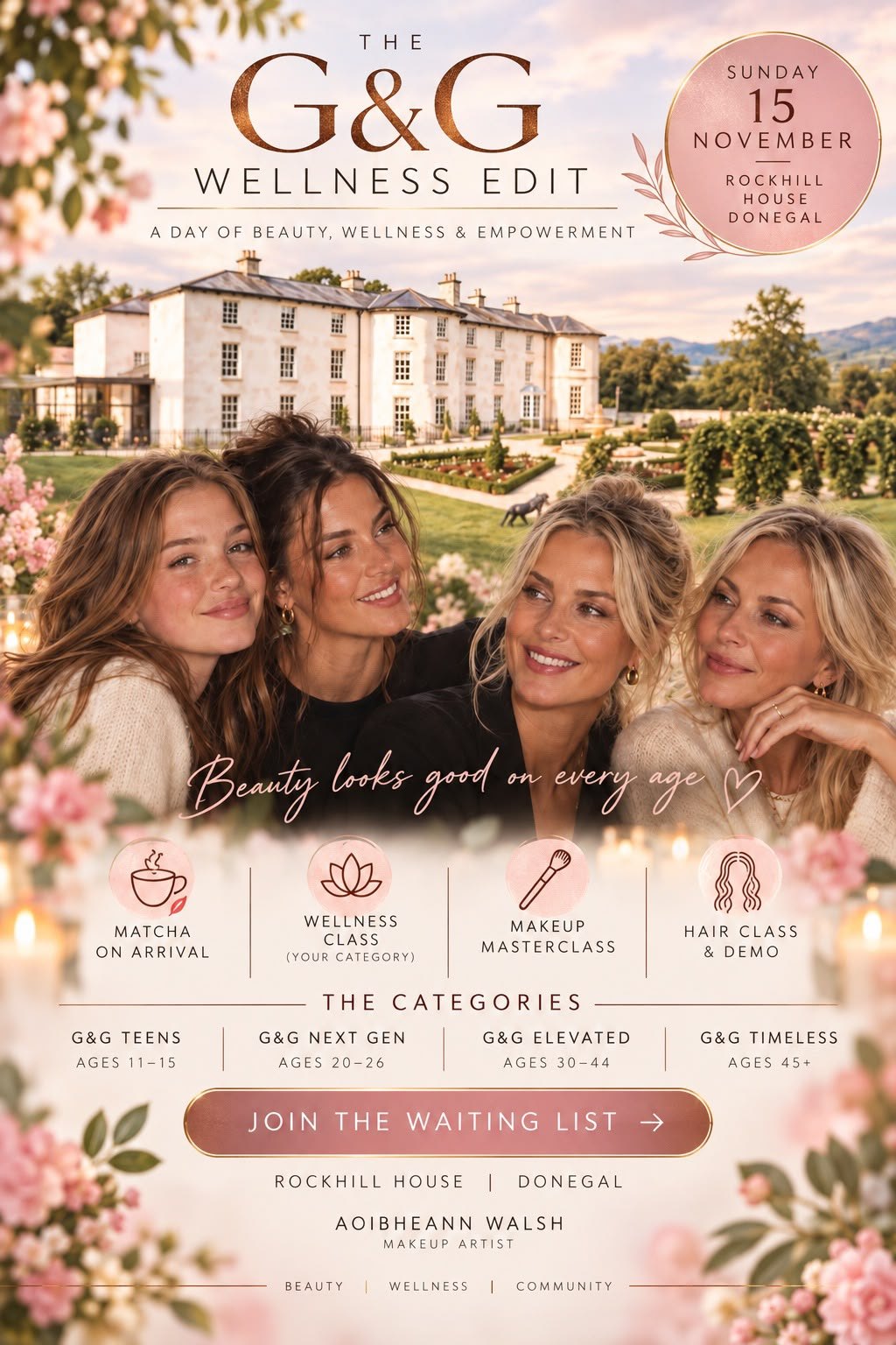 The G&G Wellness Edit, Rockhill House Estate, Sunday 15 November